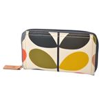 Orla Kiely （オーラカイリー） 0ETCCMS122 Multi ラウンドファスナー長財布 CLASSIC MULTI STEM Big Zip Wallet