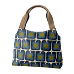 Orla Kiely （オーラカイリー） 17SELBR024 Navy ショルダーバッグ LOVE BIRDS PRINT Classic Zip Shoulder Bag