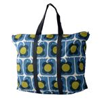 Orla Kiely （オーラカイリー） 17SELBR160 Marine トラベル ショルダーバッグ 旅行かばん LOVE BIRDS PRINT Foldaway Travel Bag