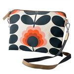 Orla Kiely （オーラカイリー） 17SESFS136 Sunset ショルダーストラップ付 トラベルポーチ バッグ クロスボディ SUMMER FROWER STEM Travel Pouch