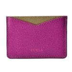 FURLA （フルラ） 904406 AMARENA+BRONZO PS28 SSM ジョイア カラーブロック 名刺入れ カードケース GIOIA S CREDIT CARD CASE