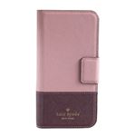 kate Spade （ケイトスペード） 8ARU2154 694 バイカラー 手帳型 アイフォン7専用ケース スマートフォンカバー Leather Wrap Folio - 7 I-phone case