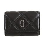 MARC JACOBS （マークジェイコブス） M0012088-001 Black ダブルJロゴ キルティングステッチ 6連 キーケース Double J Matelasse Key Case