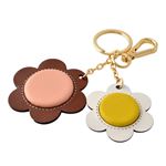 Orla Kiely （オーラカイリー） 17SBGFL568 Marshmallow キーリング キーホルダー GIANT FROWER Key Ring