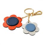 Orla Kiely （オーラカイリー） 17SBGFL568 Orange キーリング キーホルダー GIANT FROWER Key Ring