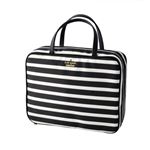 kate Spade （ケイトスペード） PWRU5391 71 ボーダー柄 コスメポーチ 小物入れ メイクボックス トラベルポーチ ミニバッグ CLASSIC NYLON minna