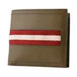 BALLY （バリー） TYE 699 6214887 メンズ バリーストライプ 小銭入れ付 二つ折り財布