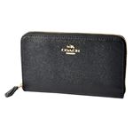 COACH （コーチ） 58584 Li／Black（LIBLK） ラウンドファスナー長財布 MEDIUM ZIP AROUND