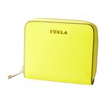 FURLA （フルラ） 903627 GIALLO PR84 B30 バビロン ラウンドファスナー ミニ財布 BABYLON S ZIP AROUND