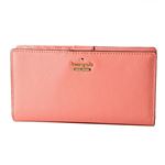 kate Spade （ケイトスペード） PWRU5072 959 背面ファスナー小銭入れ＆定期入れ付 二つ折り長財布 CAMERON STREET stacy