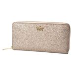 kate Spade （ケイトスペード） PWRU5932 974 グリッターラメ ラウンドファスナー長財布 BURGESS COURT lacey