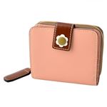 Orla Kiely （オーラカイリー） 17SBGFL121 Marshmallow ラウンドファスナー小銭入れ付二つ折り財布 GIANT FROWER Square Zip Wallet