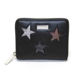 STELLA McCARTNEY （ステラマッカートニー） 431021 W8141 1000 スター 星型パッチワーク ジップ 二つ折り財布 Wallet Eco Alter Nappa Multicolor Stars