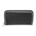 STELLA McCARTNEY （ステラマッカートニー） 460907 W9132 1000 ファラベラ シャギー ディア ラウンドファスナー長財布 Wallet Shaggy Deer Falabella