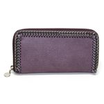 STELLA McCARTNEY （ステラマッカートニー） 460907 W9132 5211 ファラベラ シャギー ディア ラウンドファスナー長財布 Wallet Shaggy Deer Falabella