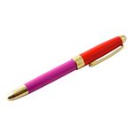 kate Spade （ケイトスペード） 133746 Red／Purple キャップ式 ボールペン thoughts on her sleeve ball point pen