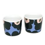 marimekko （マリメッコ） 67849 562 取っ手なし コーヒーカップ 2個セット デザートカップにもOK  UNIKKO COFFEE CUP 200ml 2PCS