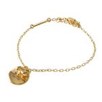 MARC JACOBS（マークジェイコブス ） M0013248-710 Gold コイン リボン ブレスレット MJ Coin Bow Bracelet
