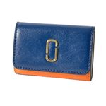 MARC JACOBS（マークジェイコブス ） M0013358-455 Blue Sea Multi ダブルJロゴ スナップショット カラーブロック 6連 キーケース Snapshot