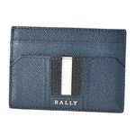 BALLY（バリー ） TACLIPO.LT 17 6218039 バリーストライプ マネークリップ付 カードケース 名刺入れ