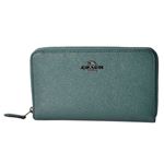 COACH（コーチ） 58584 Dk／Dark Turquoise （DKM7Q） ラウンドファスナー長財布 MEDIUM ZIP AROUND