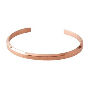 Daniel Wellington（ダニエルウェリントン） DW00400003 CLASSIC CUFF ROSEGOLD SMALL クラシックカフ ブレスレット バングル