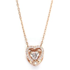 SWAROVSKI（スワロフスキー） 5284188 ダンシングクリスタル クリスタルパヴェ ハート ネックレス ペンダント Sparkling Dance Heart