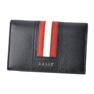 BALLY（バリー） TYKE.LT 10 6218025 バリーストライプ パスケース付 カードケース 名刺入れ