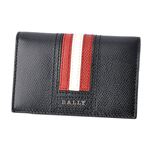 BALLY（バリー） TYKE.LT 10 6218025 バリーストライプ パスケース付 カードケース 名刺入れ