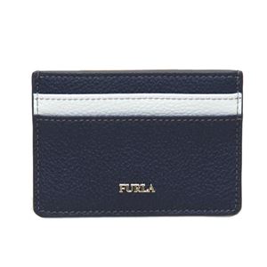 FURLA（フルラ） 924413 BLU+PETALO PU01 OAS バビロン カラーブロック 名刺入れ カードケース BABYLON S CREDIT CARD CASE