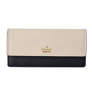 Kate Spade（ケイトスペード） PWRU5532 913 バイカラー 二つ折り長財布 CAMERON STREET alli