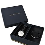 Daniel Wellington（ダニエルウェリントン） DW2-Womens Set-Silver ダッパー レディース 腕時計／バングル セット