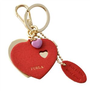 FURLA （フルラ） 940236 RUBY RG57 MTS ハートモチーフ キーリング バッグチャーム VENUS KEYRING DOPPIO CUORE