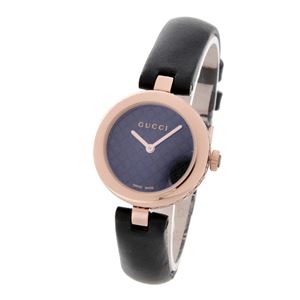 GUCCI （グッチ） YA141501 ディアマンティッシマ レディース 腕時計 文字盤カラー：ブラック