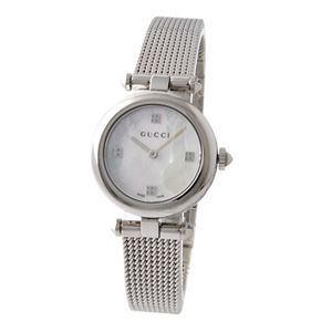 GUCCI （グッチ） YA141504 ディアマンティッシマ レディース 腕時計 文字盤カラー：ホワイトシェル