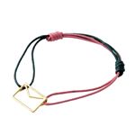 ALIITA （アリータ） CARITA PURA CORD BRACELET 9KYG カリタ レター 封筒モチーフ ブレスレット