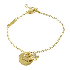 MARC JACOBS （マークジェイコブス） M0012199-710 Gold コイン デイジー ブレスレット MJ Coin Daisy Bracelet