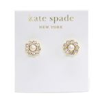KATE SPADE （ケイトスペード） PARK AVENUE PEARLS Pave Studs パール×クリスタル ピアス WBRU0944-142