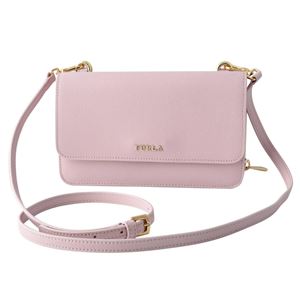 FURLA （フルラ） 962671 CAMELIA EL40 B30 リーヴァ お財布ポシェット ラウンドファスナー長財布＆ミニショルダーバッグ RIVA L CROSSBODY POUCH