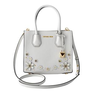 MICHAEL KORS （マイケルコース） 30T8GM9M2Y 085 Optic White マーサー ミディアム フラワーガーデン 2WAY ショルダーバッグ ハンドバッグ MERCER MD