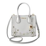 MICHAEL KORS （マイケルコース） 30T8GM9M2Y 085 Optic White マーサー ミディアム フラワーガーデン 2WAY ショルダーバッグ ハンドバッグ MERCER MD