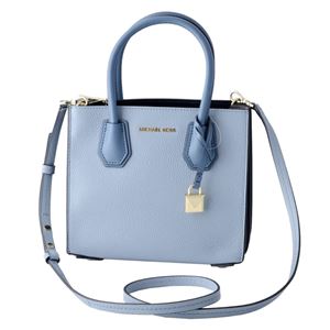 MICHAEL KORS （マイケルコース） 30T8TM9M2L 487 Pale Blue マーサー ミディアム カラーブロック 2WAY ショルダーバッグ ハンドバッグ MERCER MD