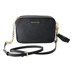 MICHAEL KORS （マイケルコース） 32F7GGNM8L 001 Black ジニー ミディアム カメラバッグ ショルダーバッグ GINNY MD