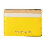 MICHAEL KORS （マイケルコース） 32T8TF6D1T 766 SNFLWR／LTCRM カラーブロック カードケース JET SET TRAVEL