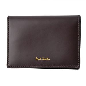 Paul smith （ポールスミス） 4776 W761A 28 Oxblood カードケース 名刺入れ マルチストライプ