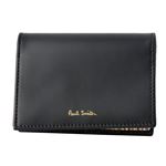 Paul smith （ポールスミス） 4776 W761A 79 Black カードケース 名刺入れ マルチストライプ