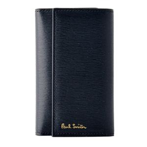 Paul smith （ポールスミス） 1981 W905 47 NAVY 6連キーケース 内外バイカラー