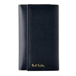 Paul smith （ポールスミス） 1981 W905 47 NAVY 6連キーケース 内外バイカラー