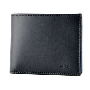FURLA （フルラ） 938085 ONYX TEMPESTA メンズ 小銭入れ付 二つ折り財布 内外バイカラー APOLLO