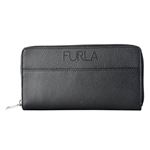 FURLA （フルラ） 938277 ONYX メンズ ラウンドファスナー長財布 パンチング加工ロゴ ULISSE
